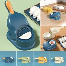 2-in-1 Manual Dumpling Wrapper Mold Labor-saving Home Kitchen Gadget (random Color)